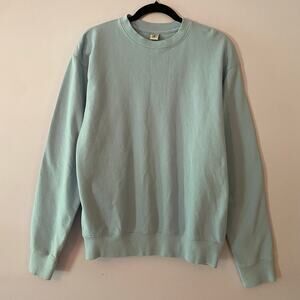 Sporty & Rich Light Blue Crewneck Sweatshirt Loungewear  Women's size Small